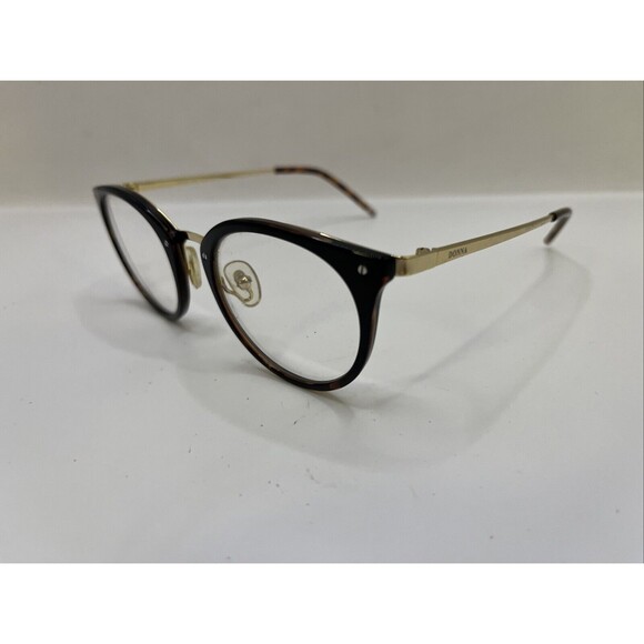 Donna Eyeglasses DN08W Wide AFB Designer Frames Only Brown 47-21-141 - Picture 3 of 6